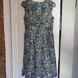 Large floral dress